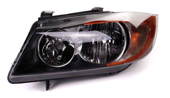 BMW Headlight Assembly - Driver Side (Halogen) 63116942725 - Valeo 44809